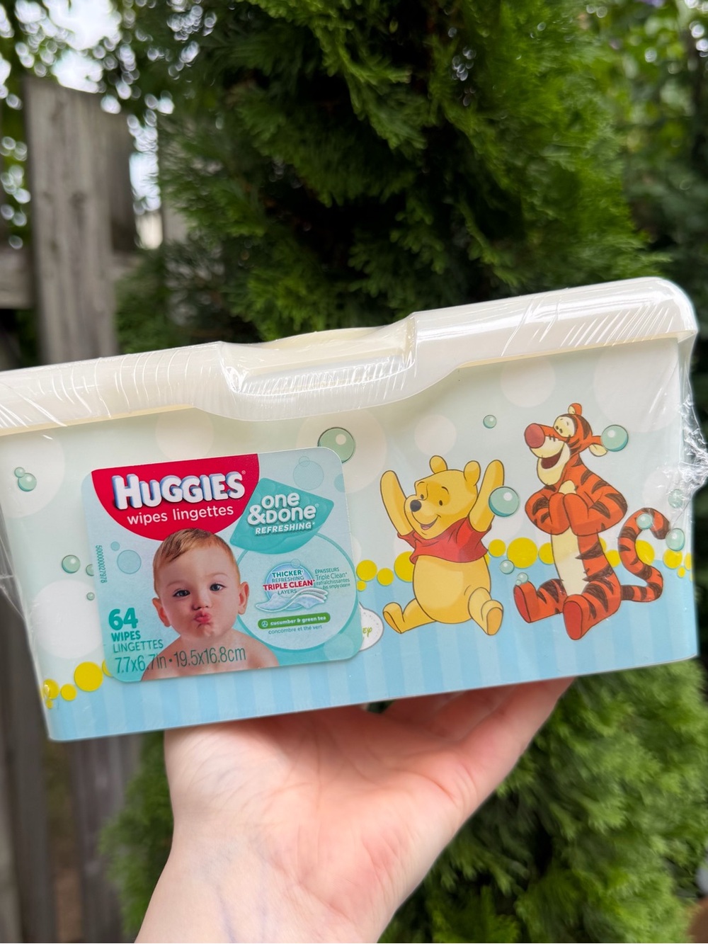 Huggies Refillable Baby Wipes Container Sealed Winnie The Pooh 2013